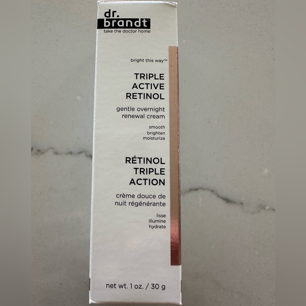 Dr. Brandt TRIPLE ACTIVE RETINOL Authentic 1 oz/30 g NIB Retail $75 - Picture 4 of 15